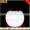 LED Light Flower pot PE Material Round Planter Pot with RGB Lighting