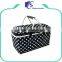 Insulated aluminum foil picnic cooler basket