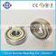 chrome steel and carbon steel abec 14 skateboard bearings