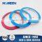Durable Tempered Glass Environmental Silicone Rim 32 Cm Wok Lid
