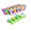 Custom cheap foam eva toe separator high quality perfect match finger nail separator manicure tools supplier