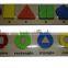 Geometric board wooden blocks toy kids