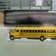 Die cast US school bus model