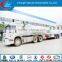 Tri axle oil tanker trailers 50000 liters fuel tank semi-trailer gasoline transport tank trailer