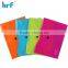Transparent colorful plastic file folder