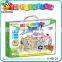 Hot-selling paper diy 3d painting set puzzle game for kids