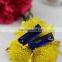 7*20MM Rectangle Cobalt color Flat Back Hand sewing Glass Rhinestone