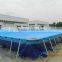 2016 popular commercial promotional large inflatable swimming pool, large matel frame swimming pool