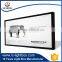 Advertising Waterproof LED Aluminum Outdoor Standing Light Box With Temper Glass