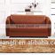 White leather living room leisure firm sofa sets