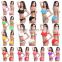 Bikini swimwear small chest favorite Bikini super eplosive loading pad and swimming petals