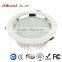 2015 New product cutout 175mm round 18w LED downlight glass cover