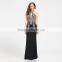 12918-2 Elegant women latest designs black cocktail dress in 2016
