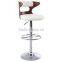 Wholesale modern swivel white PU Bar Stools on  Express/Cheap used bar chair in bar furniture for sale