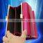 Fancy rhinestone metal design genuine leather travel smart wallet for ladies with change purse