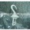Compressed 75% space PE hanging vacuum compression bag