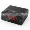 hot sales LED digital snooze alarm clock and auto scan AM FM radio