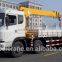hand operated lifting equipment on truck, Model No.:SQ20S5, 20ton truck crane with telescopic booms.