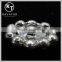 Good quality NK026 metal flower lead free metal shank rhinestone buttons