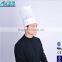 HIGH DEMAND Chinese disposable paper chef hat round top/classic top for catering with high quality