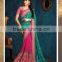 Yellow Chiffon Saree