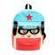 Lovely kids Student book bag school bagckpack canvas cartoon student school bag