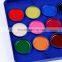 Promotional 18pcs semi-dry powder watercolor paint cakes bulk,Chinese watercolor paint brands manufacturer