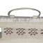 white metal top wooden lanterns kings decor