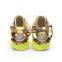 Excellent Design Fashion Simple Cheap price colorful leather babyshoes