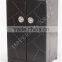 Vintage Aviator Black Finish Wine Cabinet