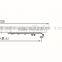 Police light bar 12v-24v slim warning strobe led lightbar TBD-9100L/BR