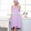 violet lady microfiber bath towel dress