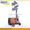 portable telescopic mobile light tower