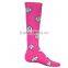 Softball/Baseball Logo sock, Acrylic Socks Knee High Colored Socks