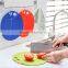 Vegetable Fruit Kitchen Round PP Folding Plastic Cutting Board