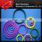 High quality custom size and color cheap plastic injection mold pu o ring seals