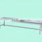 aluminum table and bench, aluminum collection with polywood slat