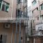 Outdoor And Indoor Vertical Rail Guiding Elevator Platform Hydraulic Lift
