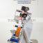 Tabletop semi automatic round bottle double side labeling machine