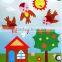15010730 Kids Educational Toys EVA Puzzle Sticker