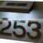 FQ-531 Stainless Steel Solar Doorplate Lamp With Led Solar House Number Light