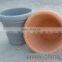 outdoor flower pot rotational flower pot shell with PE