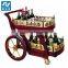 C-15A restaurant wine and liquor cart
