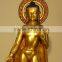 Religious Buddha Statue Type Fengshui Metal Brass Maitreya Buddha for Sale