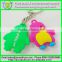 rubber silicone keychain for wedding gift|3D silicone keychain by customised