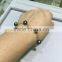 AAA 7.5-8mm black Japanese Akoya pearl with gold chain bracelet