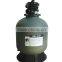 swimming pool top-mount sand filter for water treatment