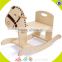 Wholesale high quality wooden baby rocking horse hot elephant shape wooden baby rocking horse W16D023