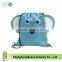 Cartoon Animal Shape Wholesale Customized Drawstring Bag,Cheap Drawstring Backpack