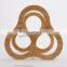 Unique shape wine racks/wine holders , 24.5x22.5x22.5CM